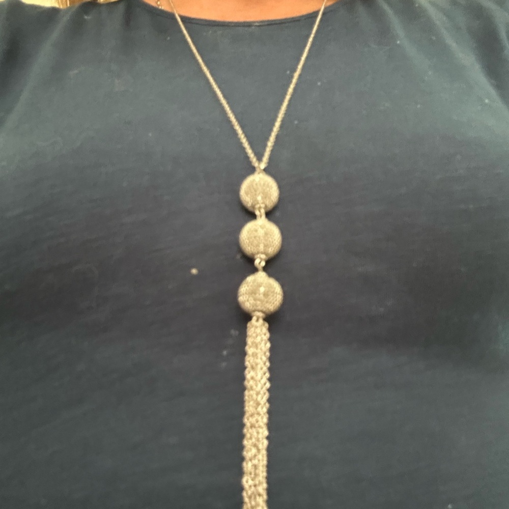Chico’s Tassel Necklace
